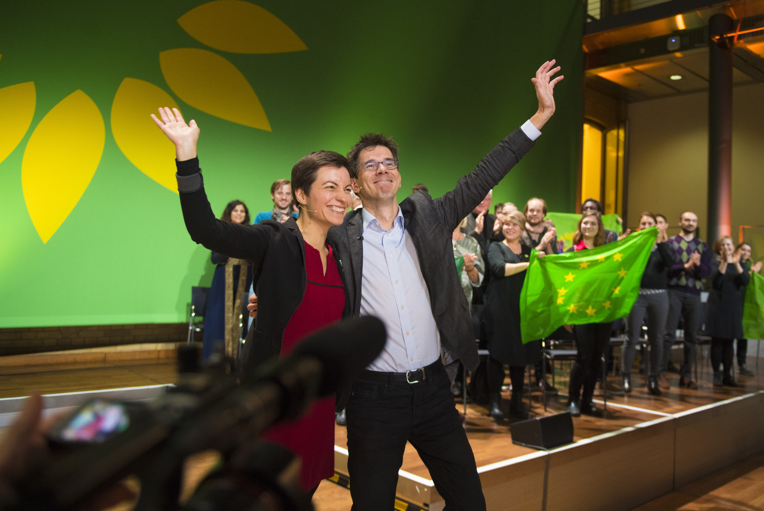 Ska Keller et Bas Eickhout